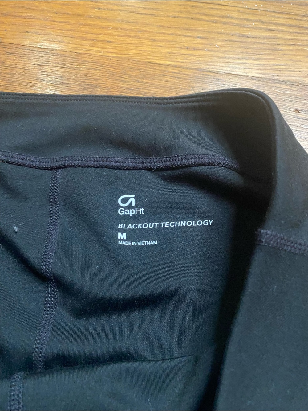 GapFit Blackout Technology gFast Colorblock Leggings Black Women’s Medium M - Picture 8 of 8